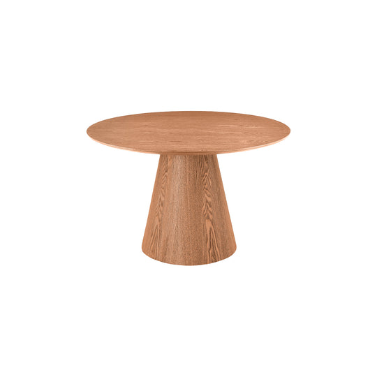 Mesa de Comedor Laredo Natural Vista en Perspectiva