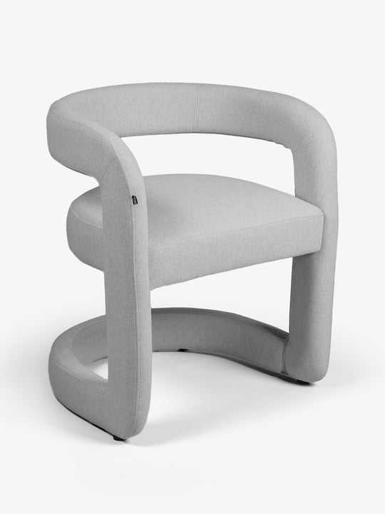 Silla Abu Dhabi gris