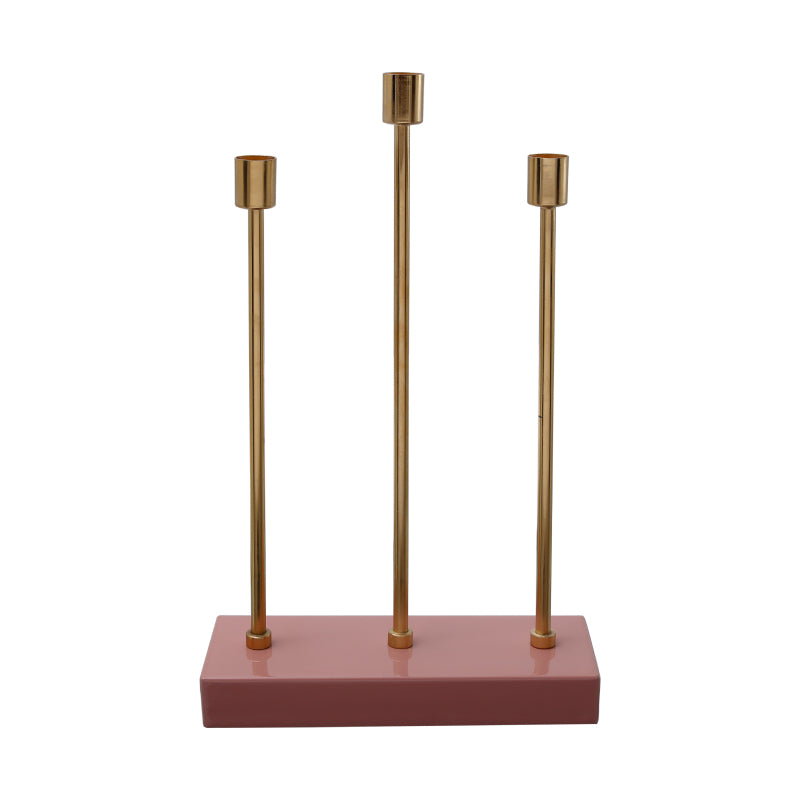 Candelabro Rivoli Rosa