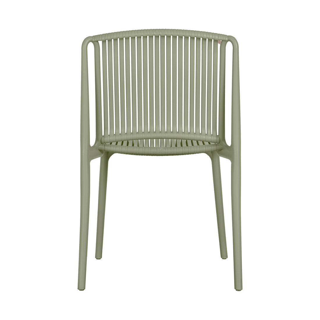 Silla Ext Creta Olivo Vista Trasera