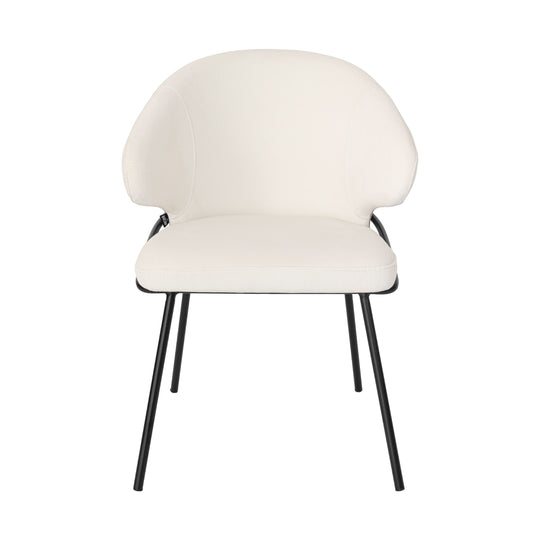 Silla Palma pata negra Vista Frontal