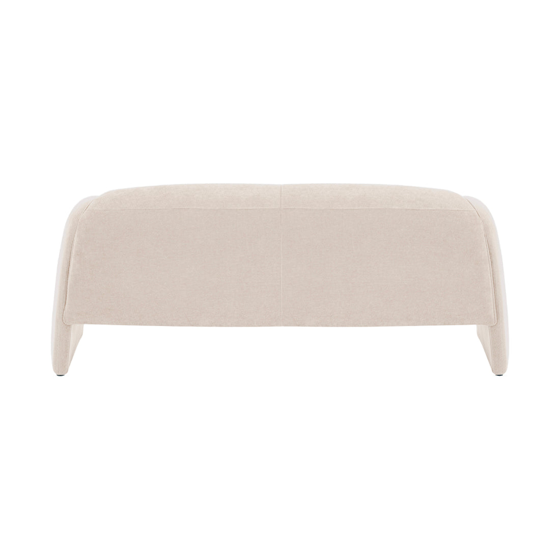 Sofá Melbournee Beige Vista Trasera
