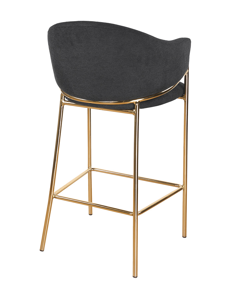 Banco Berlin Negra Vista en Perspectiva Trasera