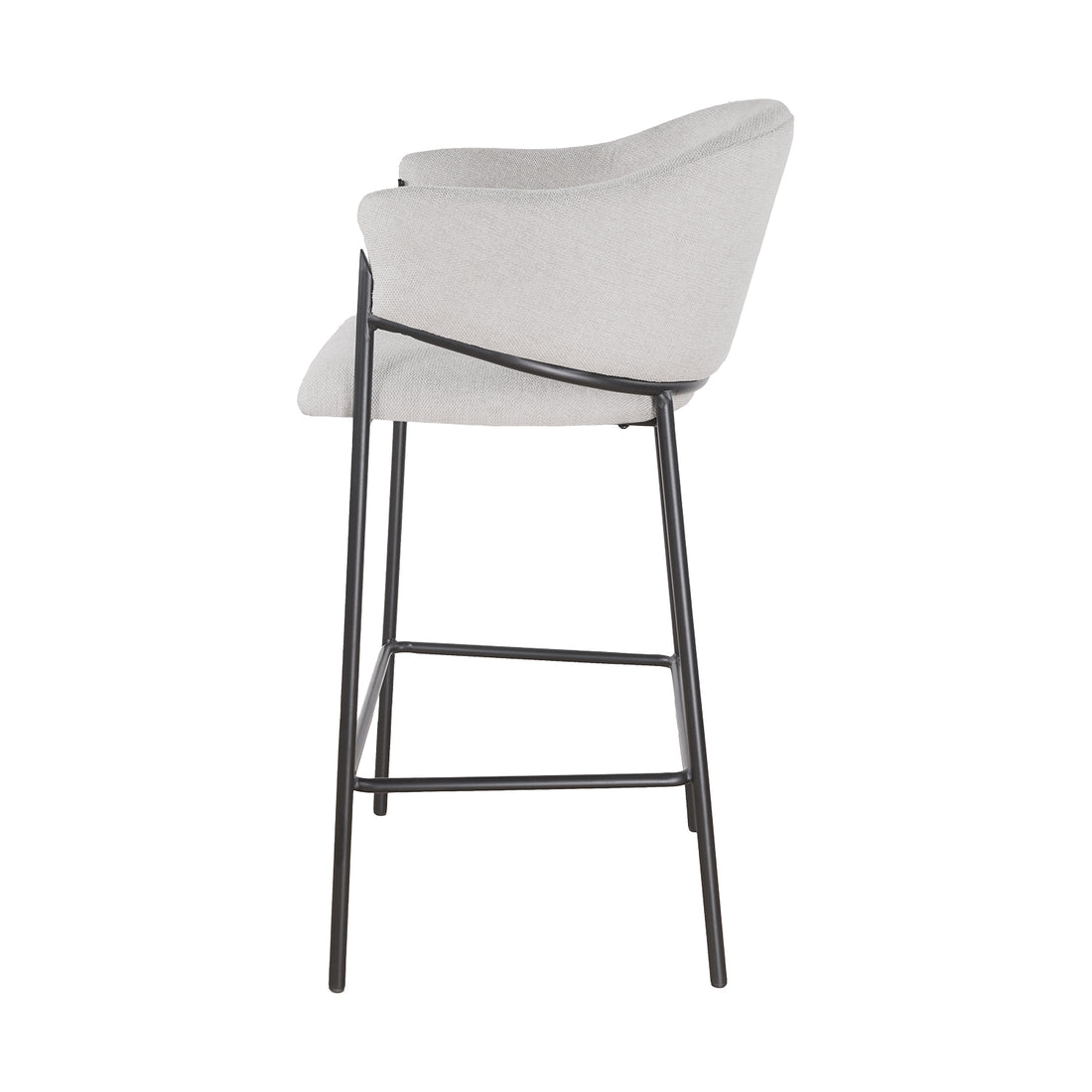 Banco Berlin Pata Negra Beige Vista Lateral