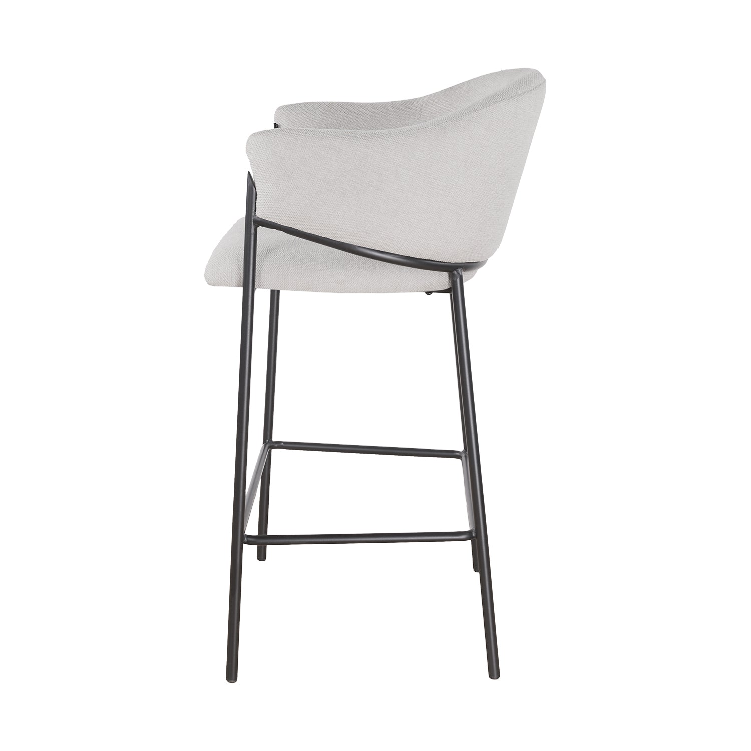 Banco Berlin Pata Negra Beige Vista Lateral