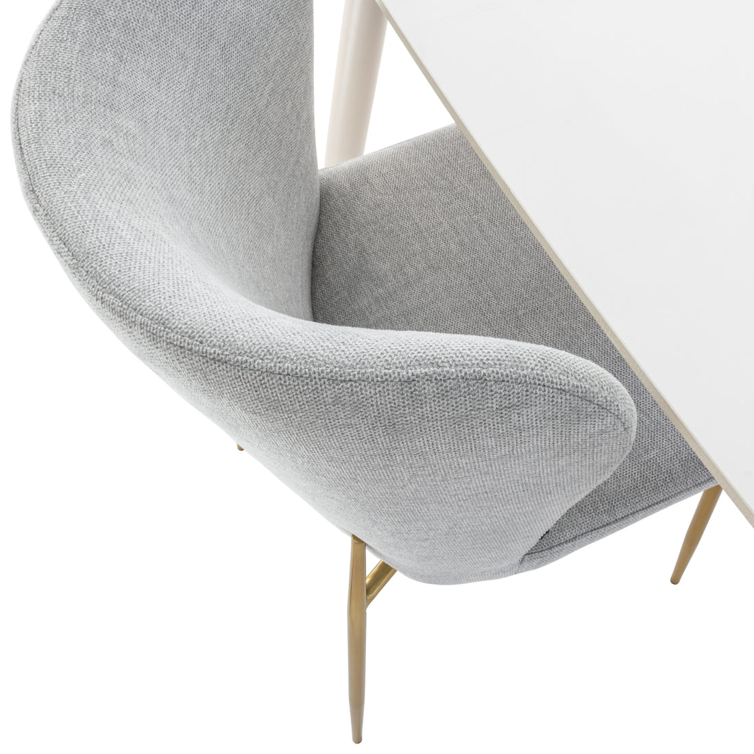 Mesa de comedor Bangkok Blanca 160cm Vista de detalle 2