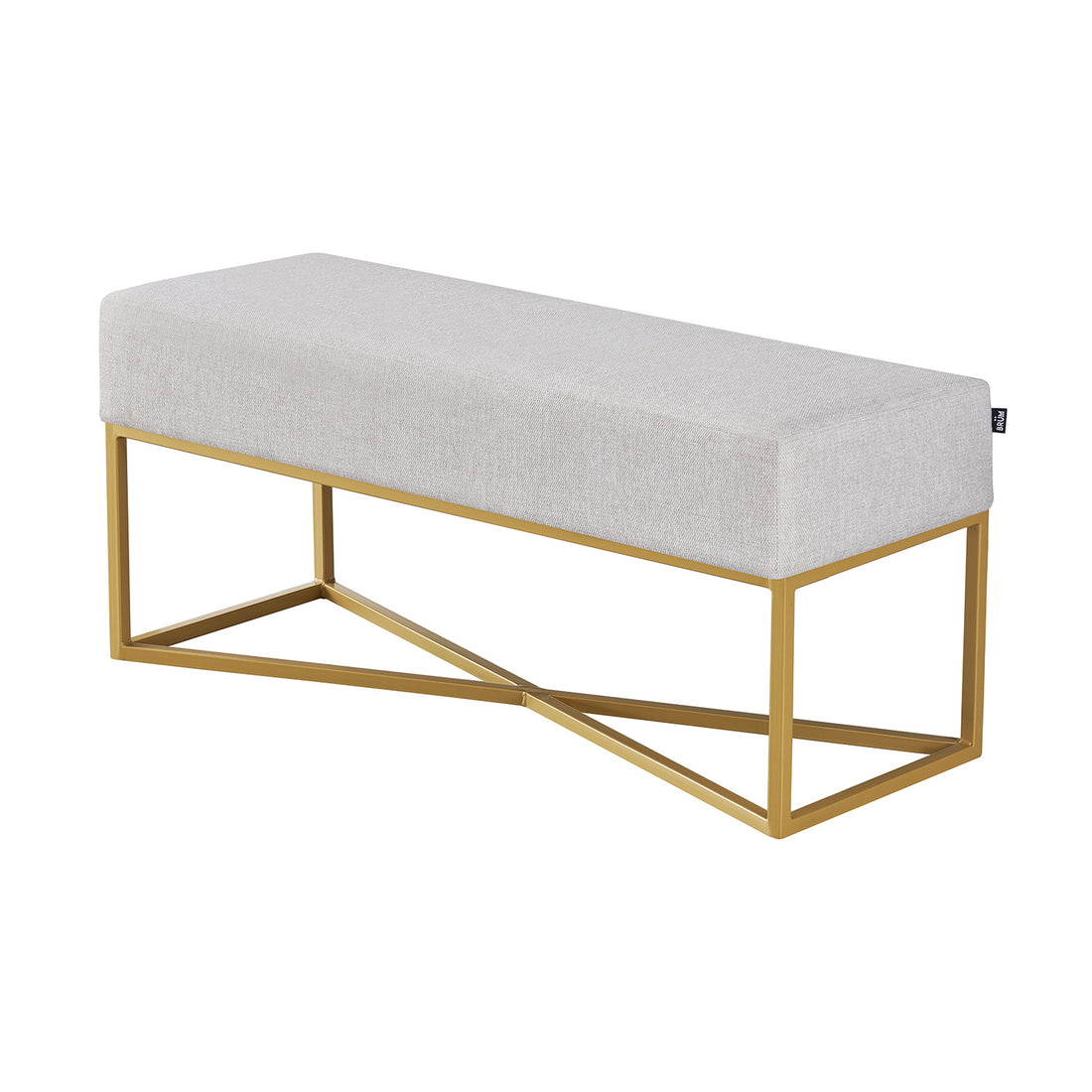 Banca Annecy 110cm Beige Vista de producto 3