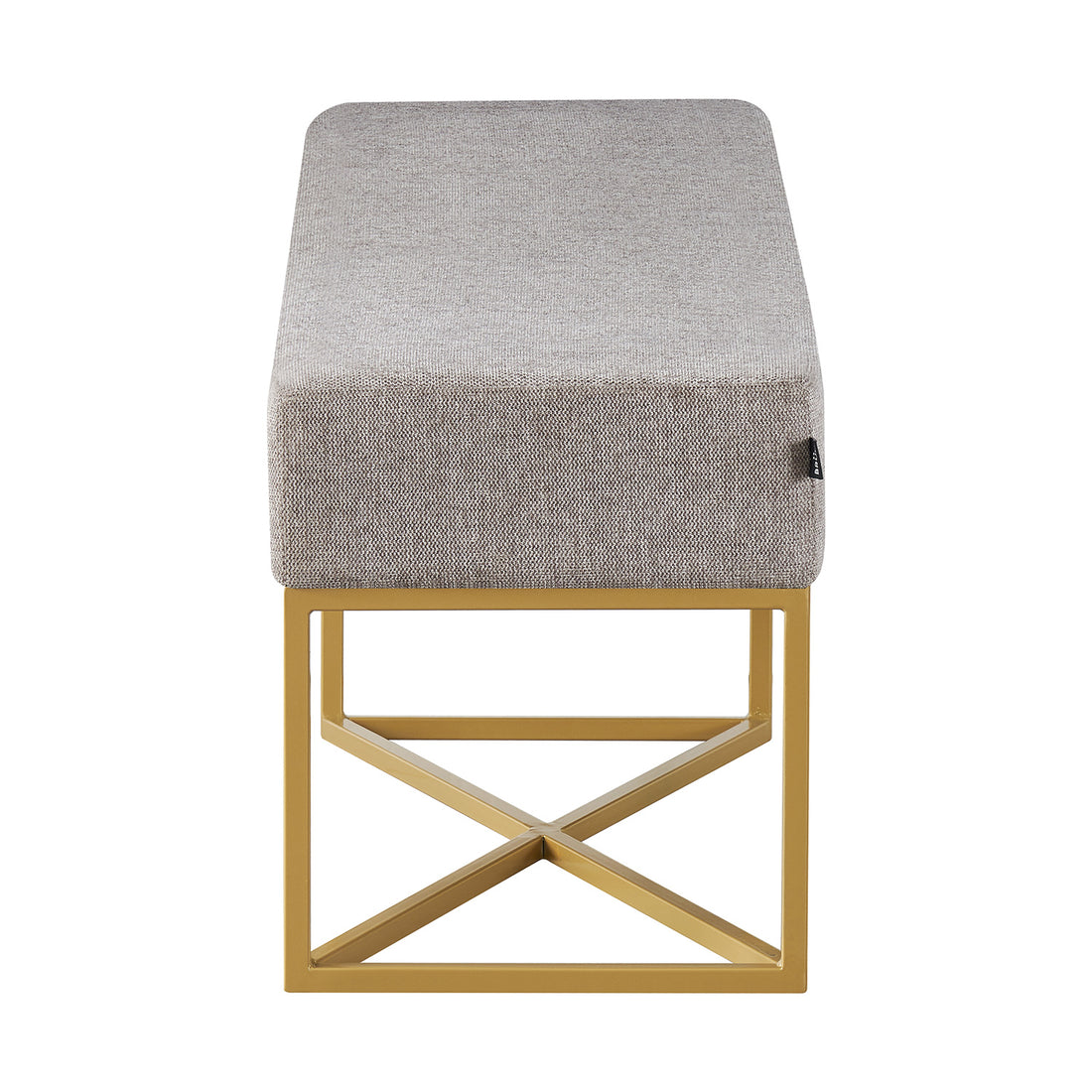 Banca Annecy 110cm Taupe Vista de producto 3