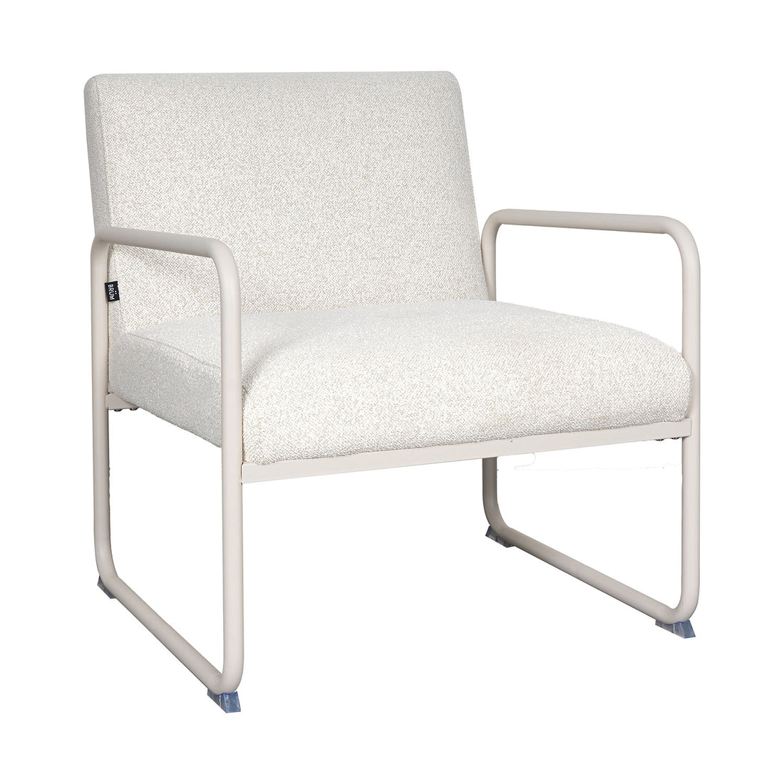 Sillón Bolonia Beige Vista en Perspectiva