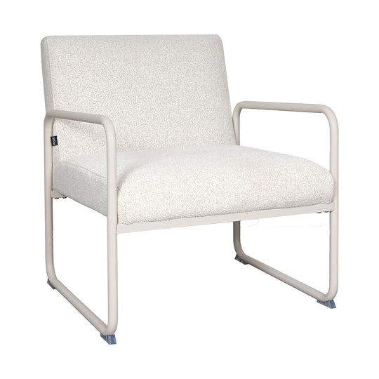 Sillón Bolonia Beige Vista en Perspectiva