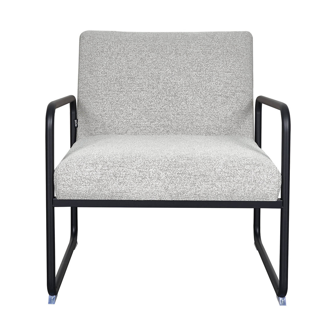 Sillón Bolonia Gris Vista Frontal