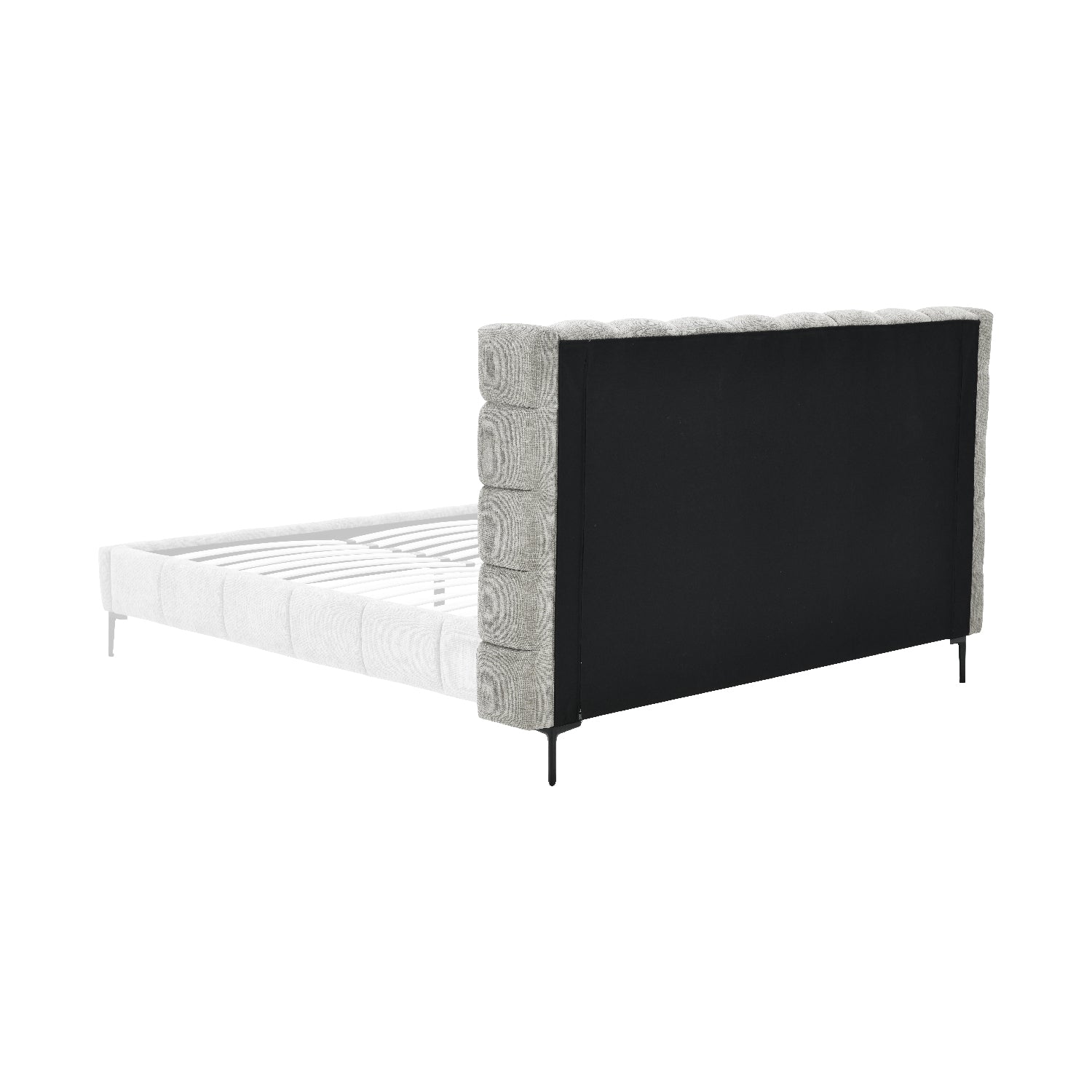 Cabecera Toledo Gris Vista en Perspectiva Trasera