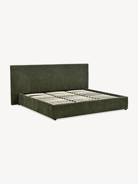 Cama Copenhague King Size verde