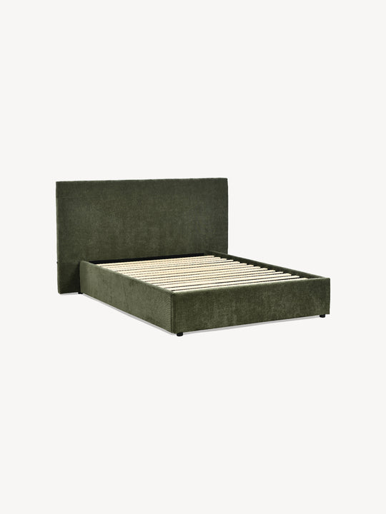 Cama Copenhague Matrimonial verde