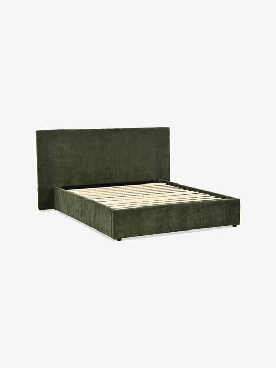 Cama Copenhague Queen Size verde