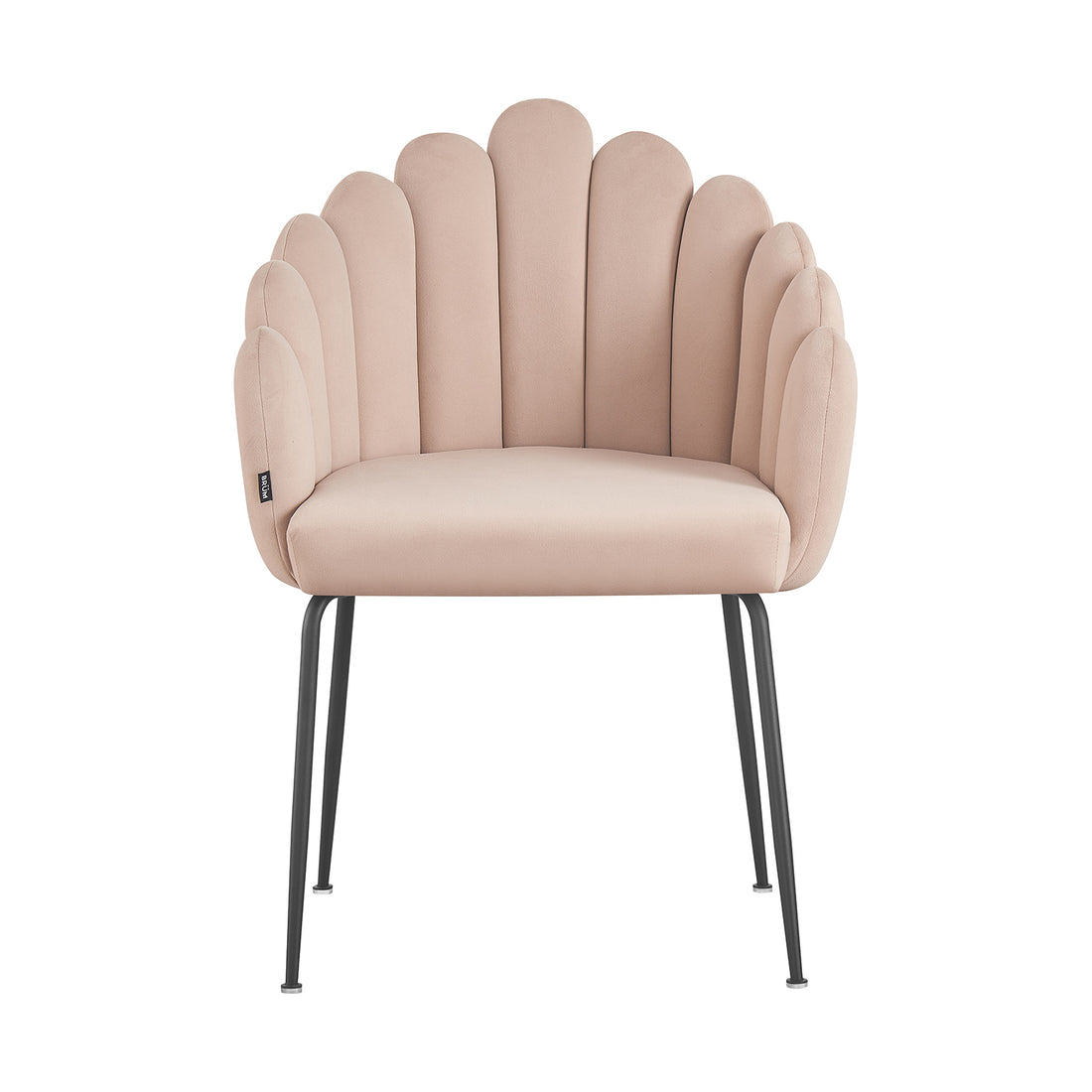 Silla Cordoba Beige Vista Frontal