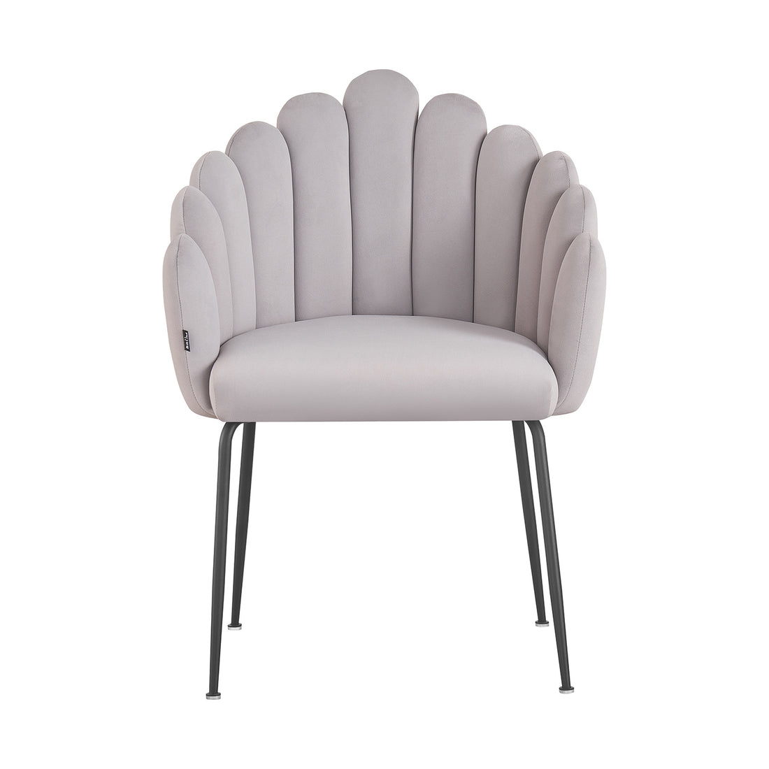 Silla Cordoba Gris Vista Frontal