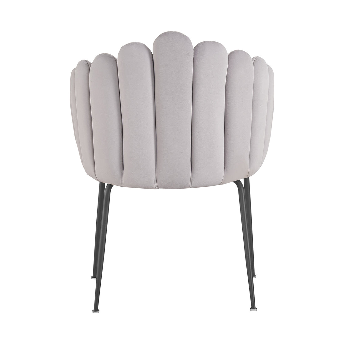 Silla Cordoba Gris Vista Trasera