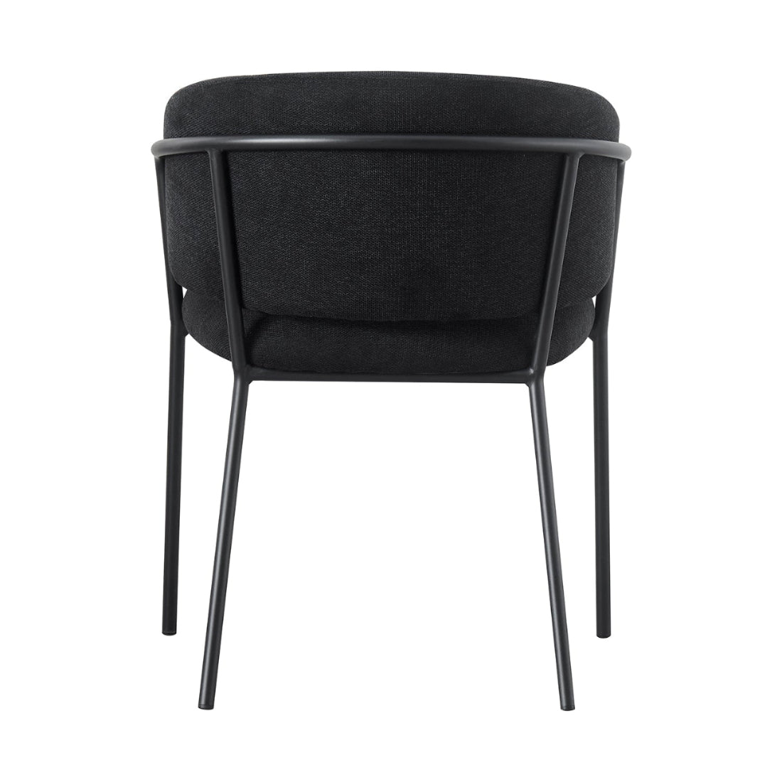 Silla Escocia Pata Negra Vista Trasera