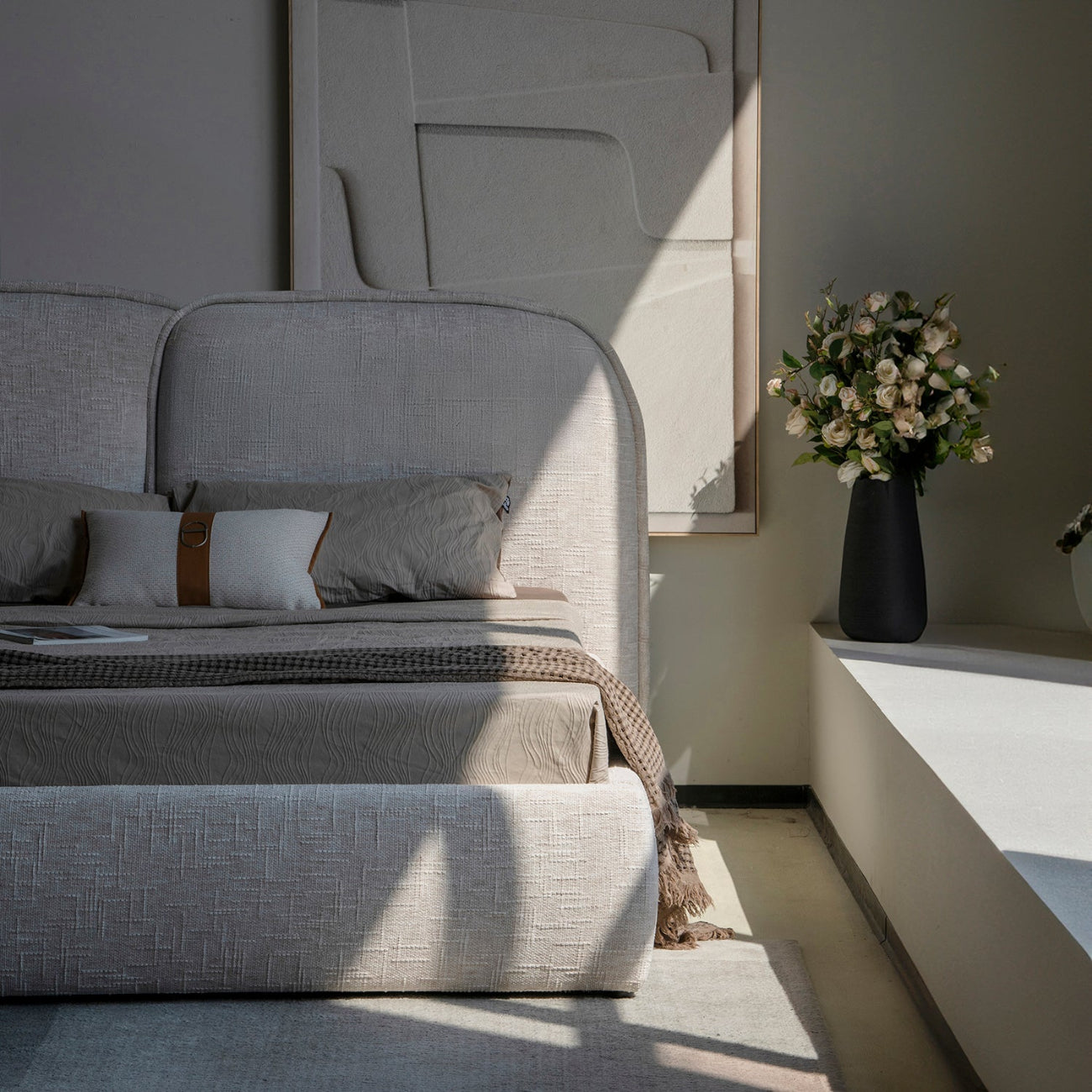 Cabecera Islandia Vista en Recamara Minimalista