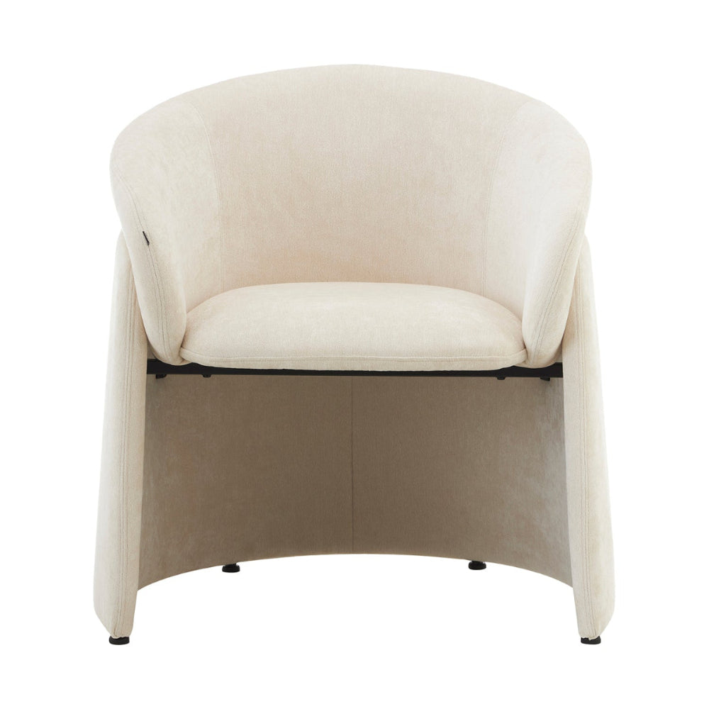 Sillón Ibri Beige Vista Frontal