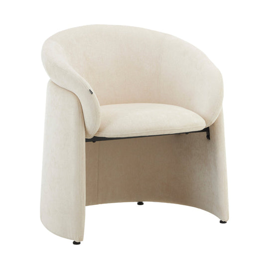 Sillón Ibri Beige Vista en Perspectiva