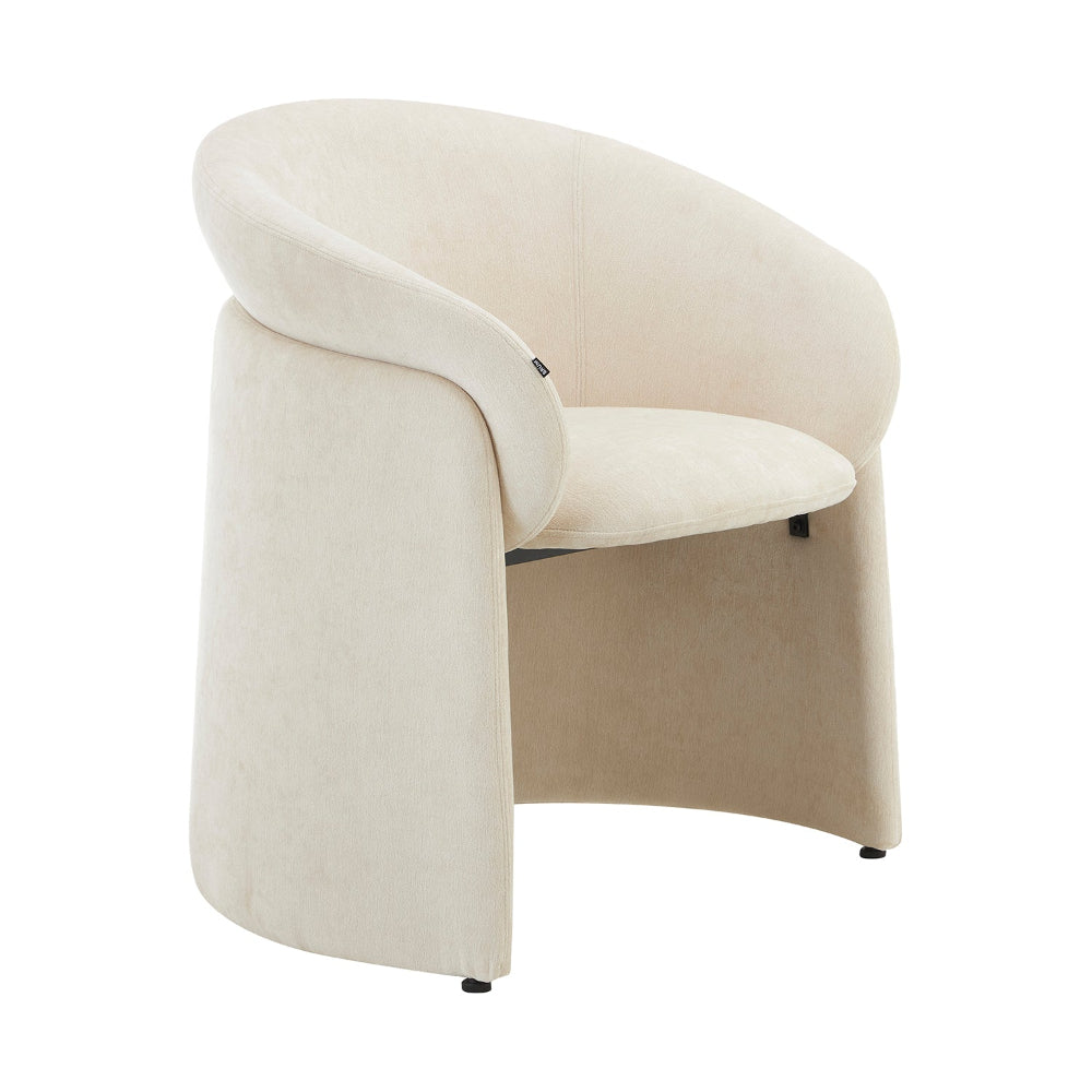 Sillón Ibri Beige Vista en Perspectiva