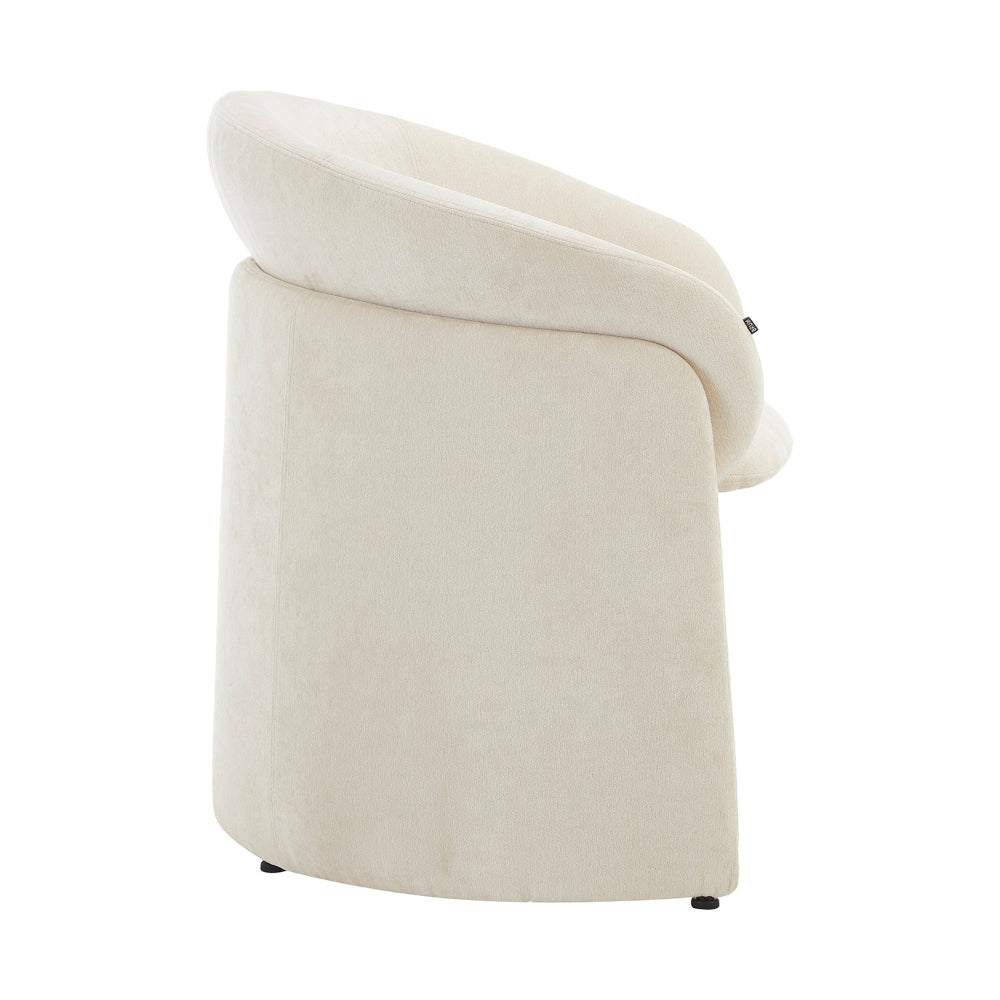 Sillón Ibri Beige Vista Lateral