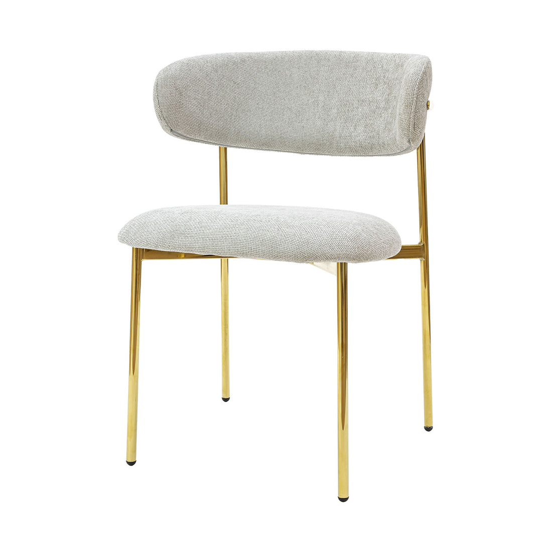 Silla Luxor Gris Vista a Perspectiva