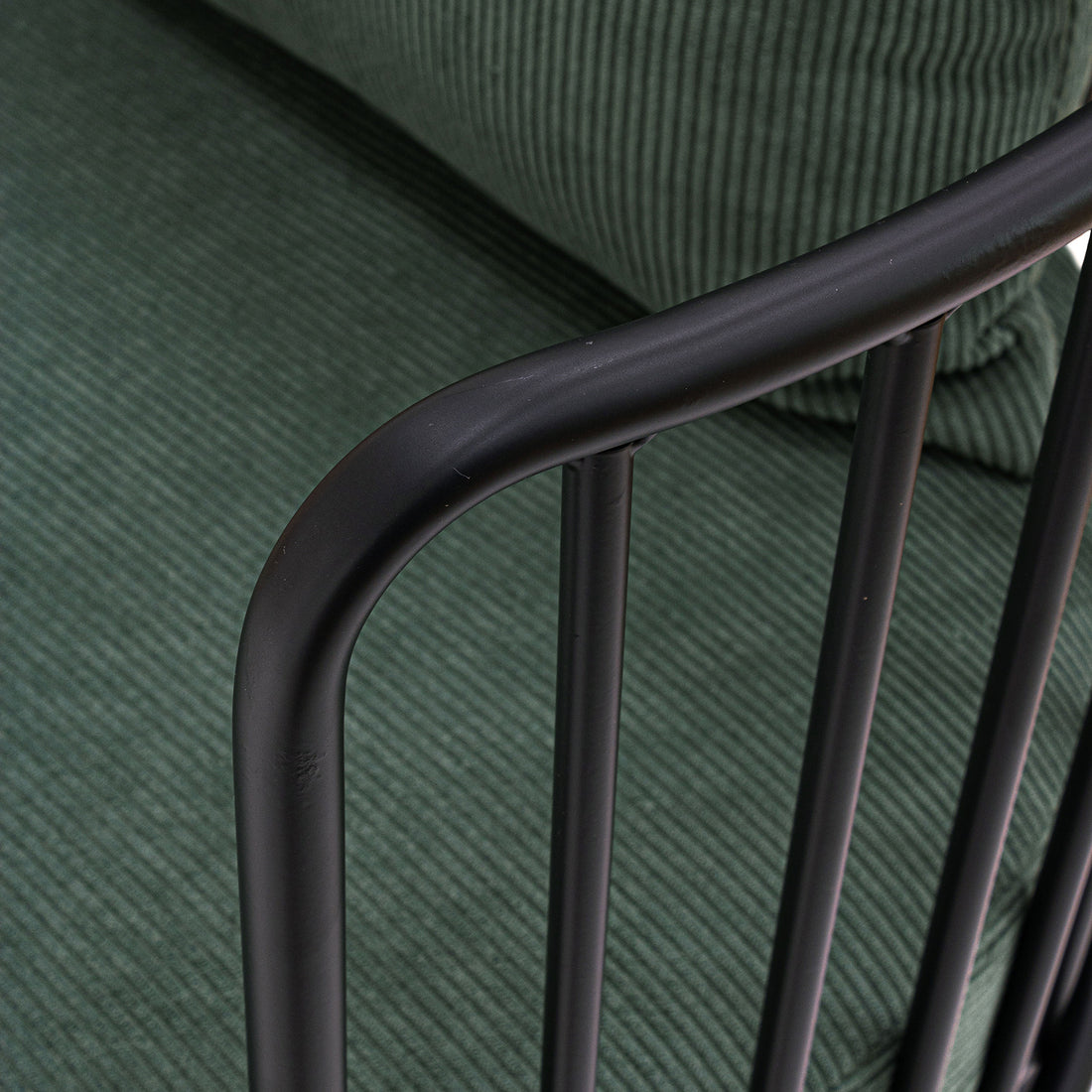 Sillón individual Verviers Black Vista de producto