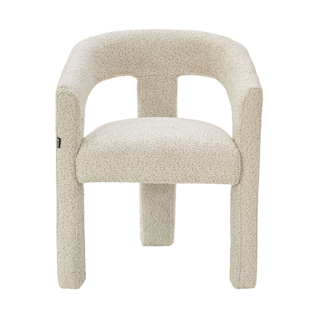 Silla Estambul Beige Vista en Perspectiva
