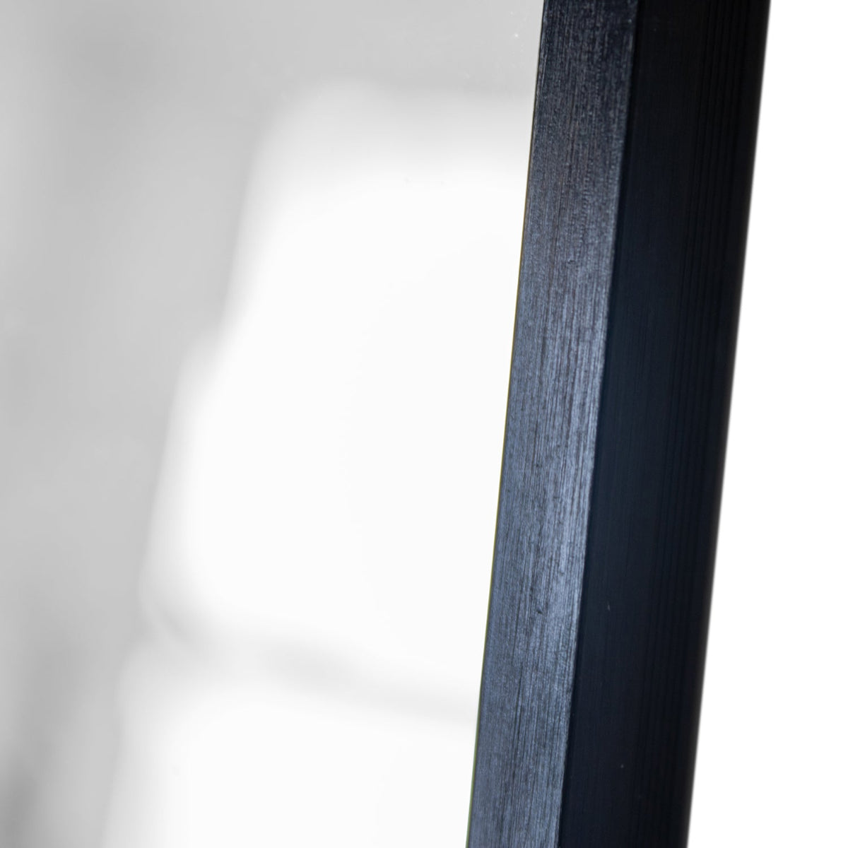 Espejo Seúl 180cm Black Alto Vista a Detalle Textura