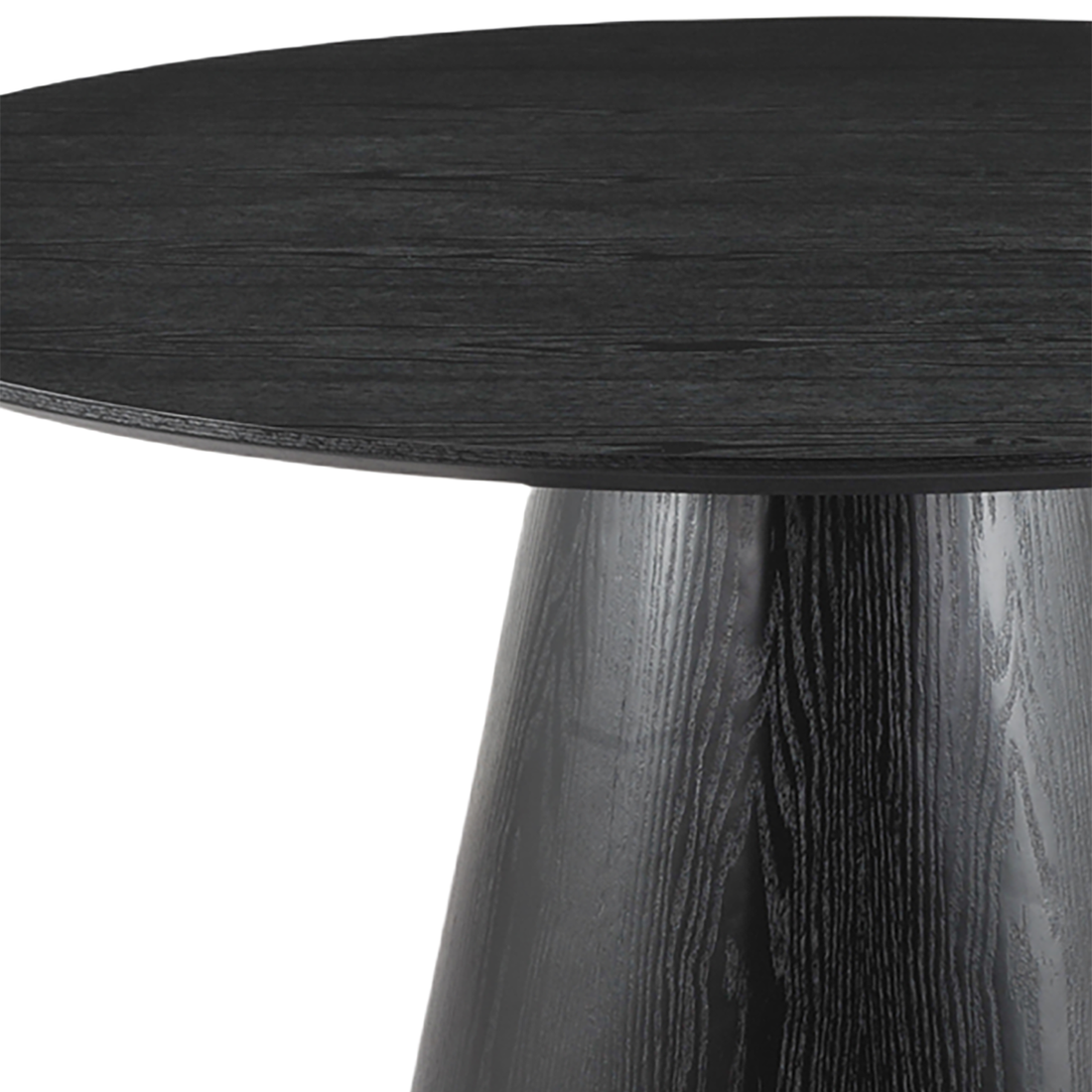 Mesa de Comedor Laredo Negra 120cm Vista de producto 5