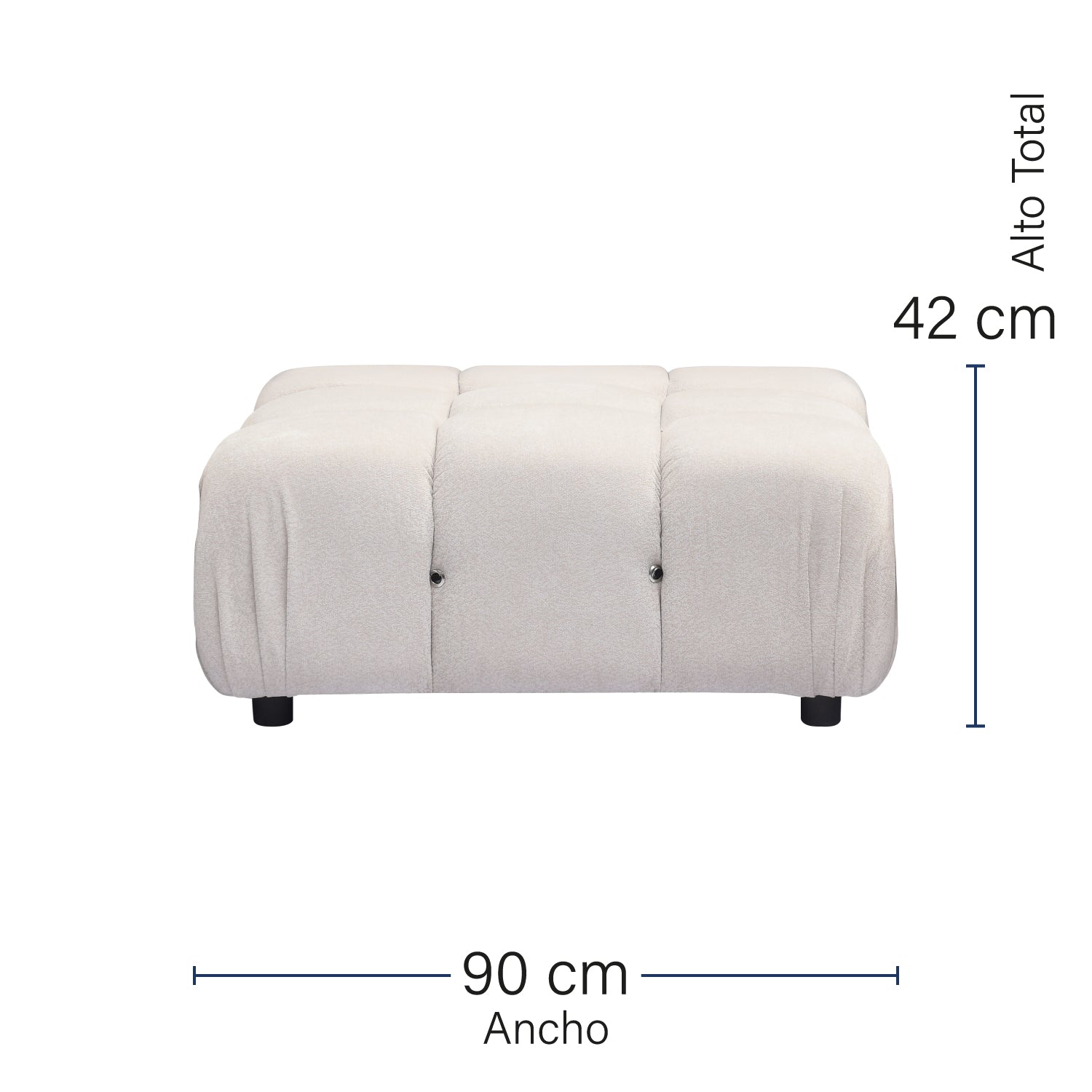Taburete Bristol Beige