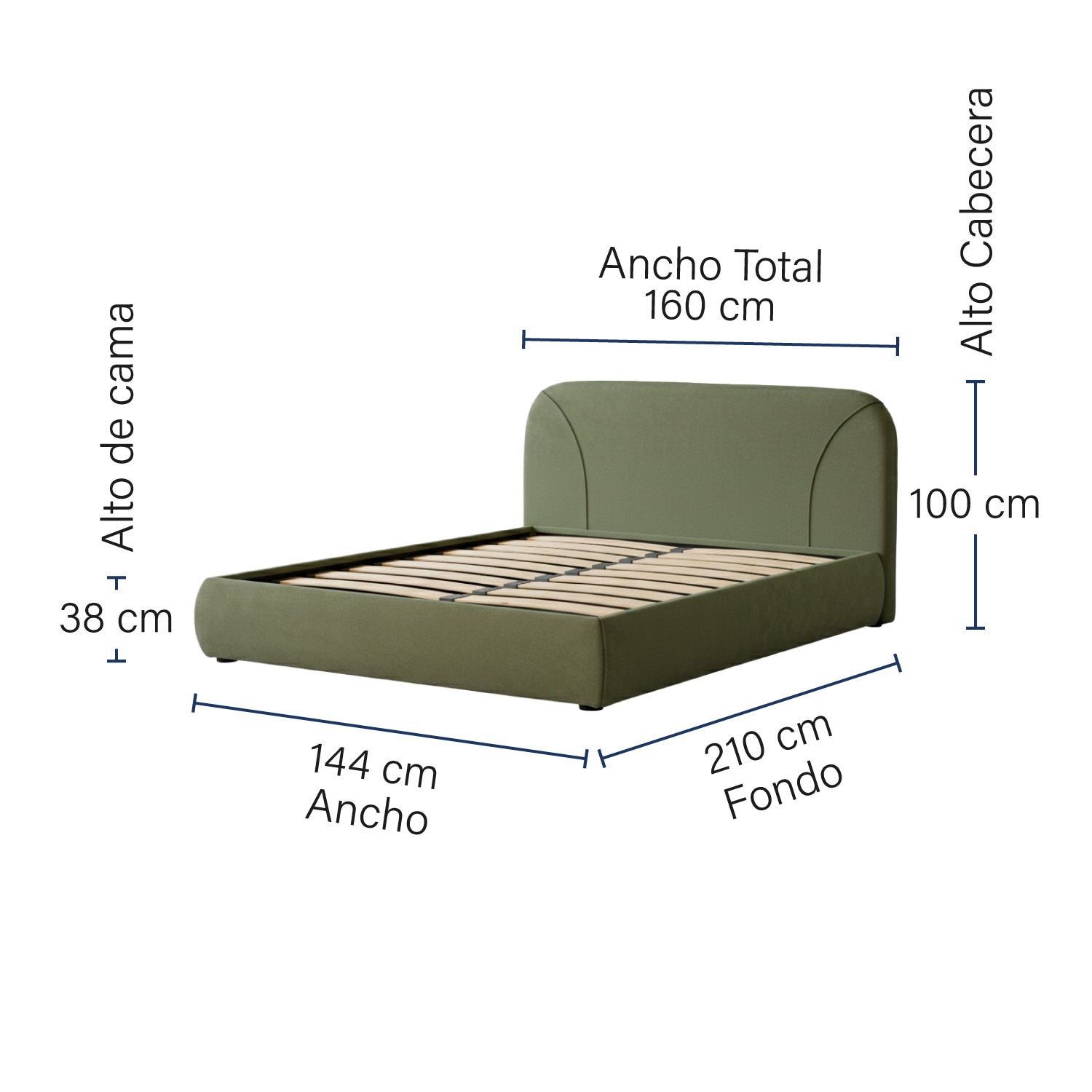 Cama Matrimonial Vigo