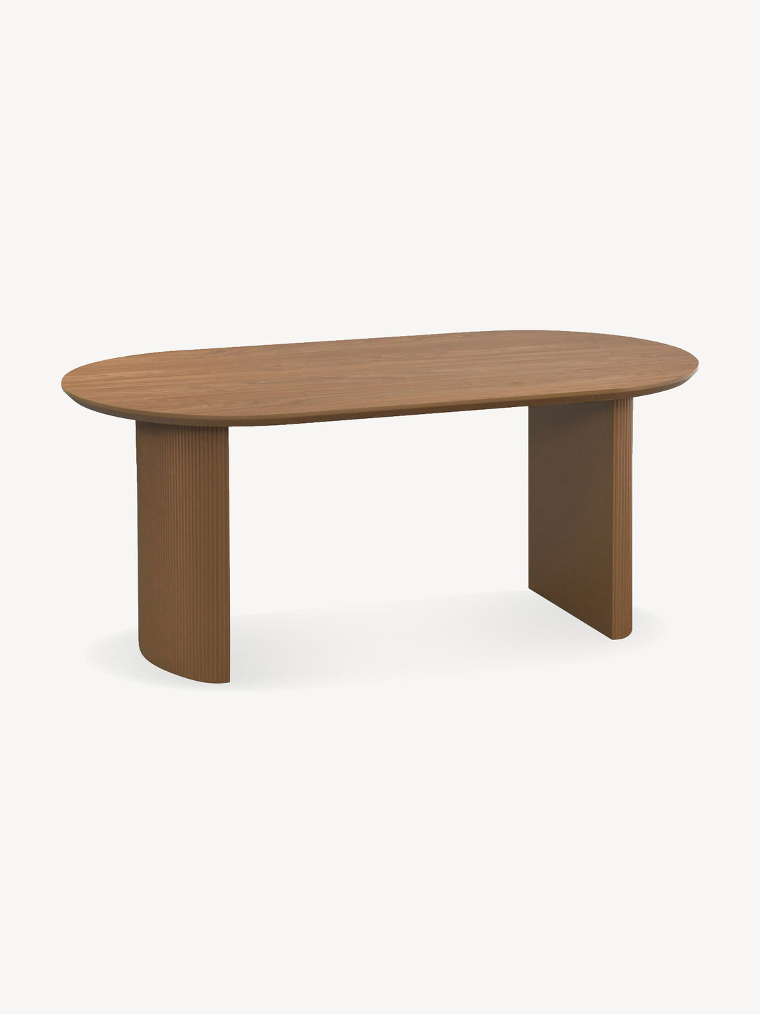 Mesa de Comedor Chipre Nogal 180 cm, vista desde arriba