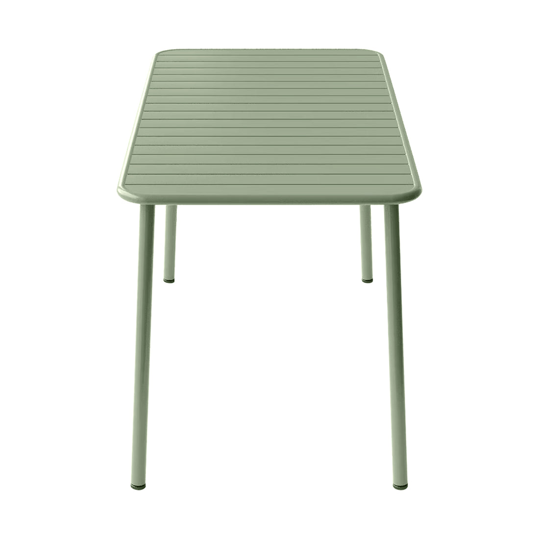 Mesa de Exterior Formentera Olivo Vista Superior Frontal