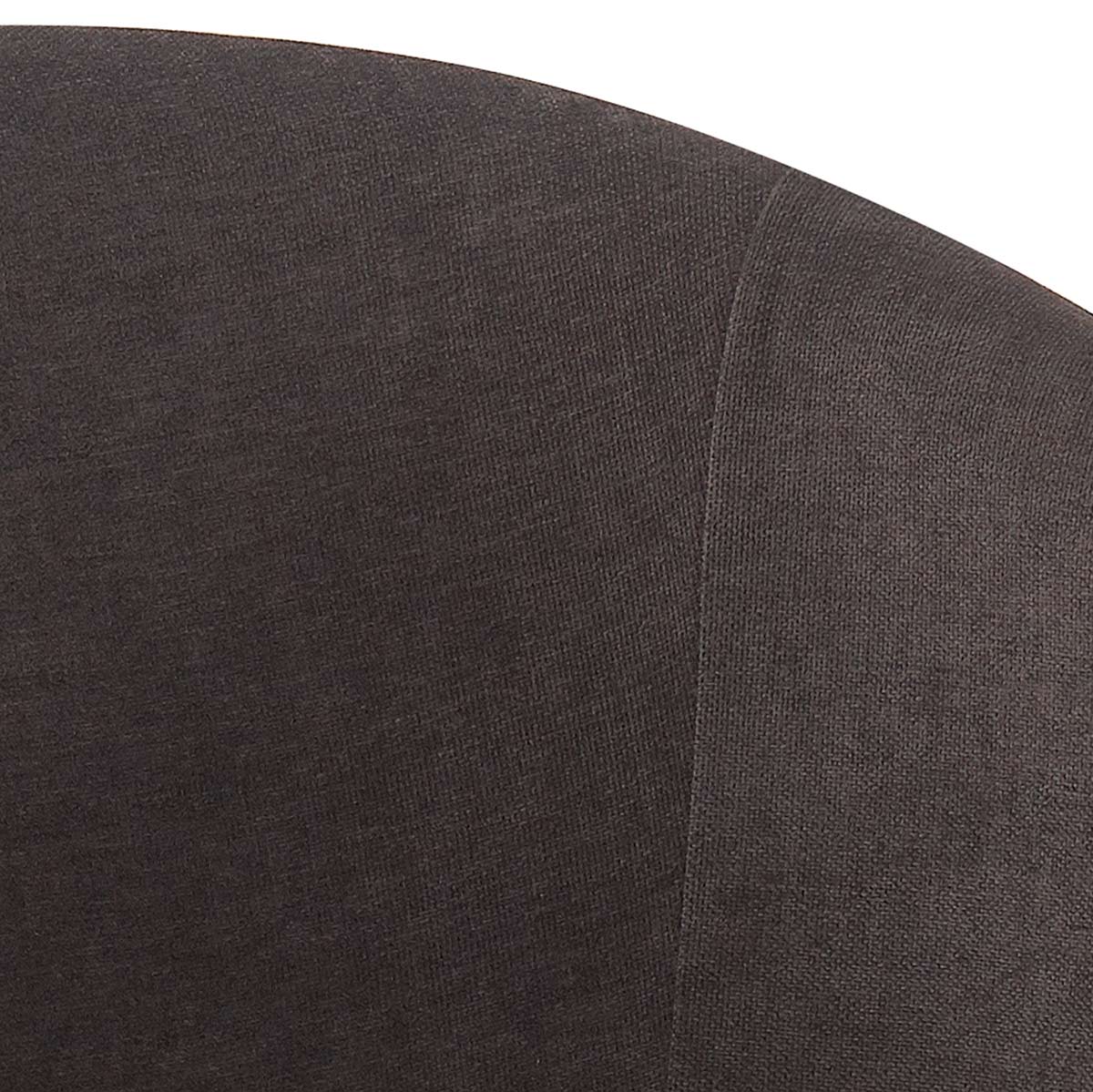 Silla Miami negro fondo blanco detalle