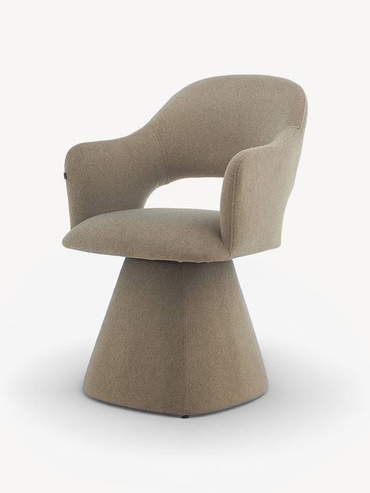 Silla Giratoria Muscat taupé