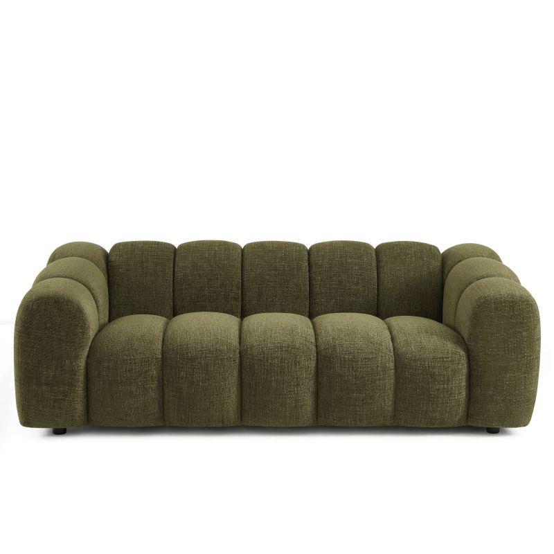 Sofá Mónaco Beige en sala, foto ambientada