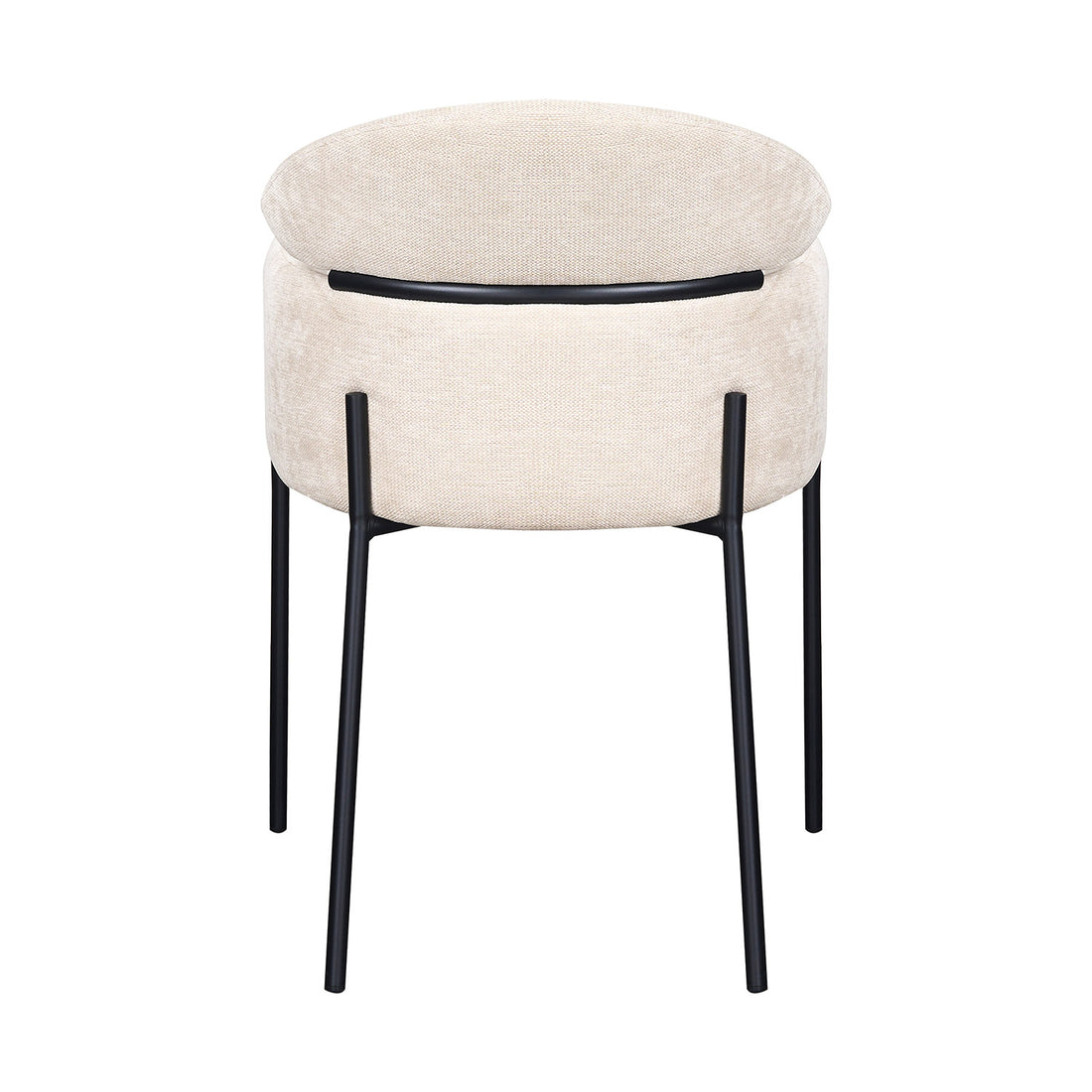 Silla Padua Beige Vista Trasera