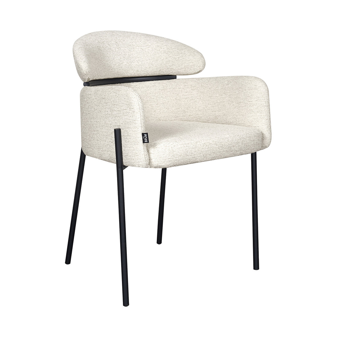 Silla Padua Present Beige Vista en Perspectiva