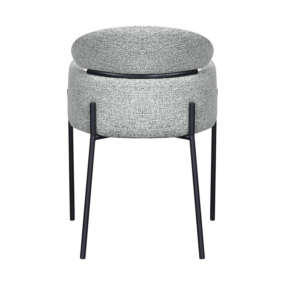Silla Padua Present Gris Vista Trasera