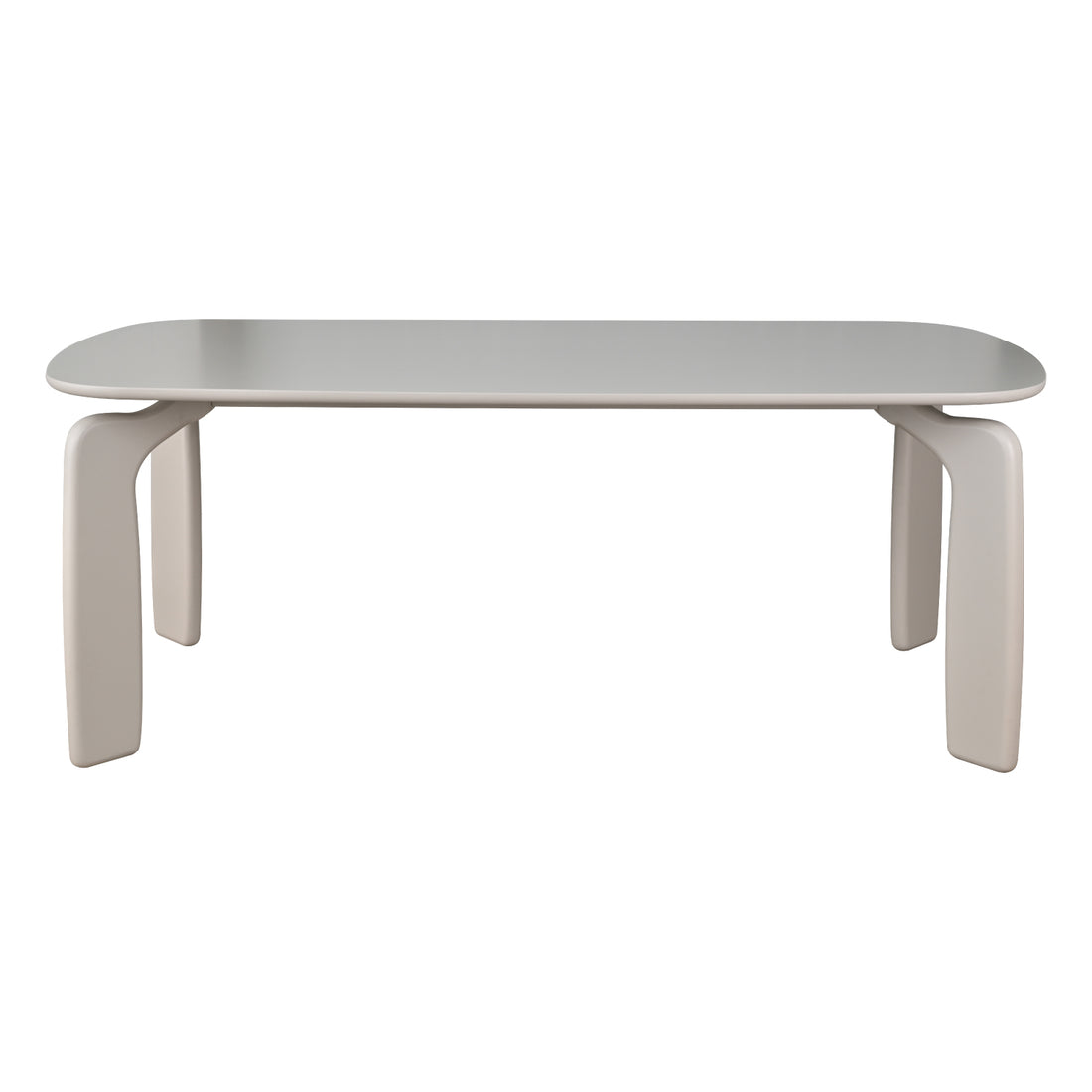 Mesa de Comedor Río Greige Vista en Perspectiva