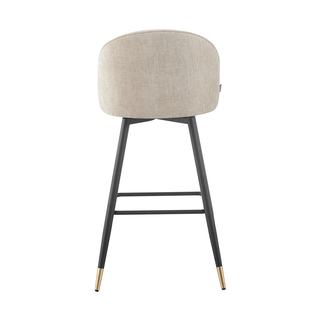 Banco Roodas Beige Vista Trasera