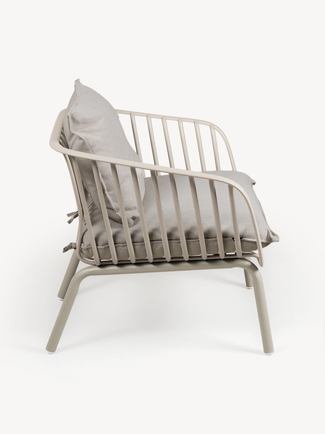Set Exterior Las Palmas beige, sillón, vista lateral