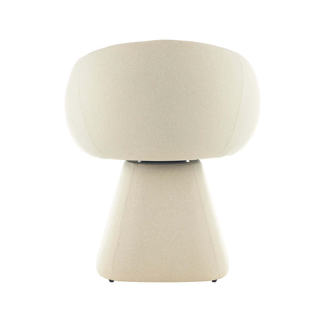 Silla Doha Beige Vista Trasera