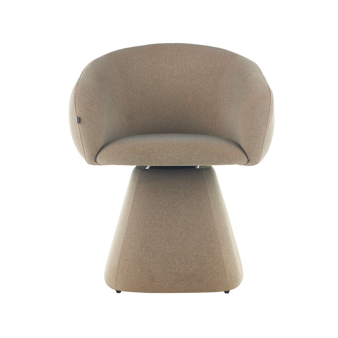 Silla Doha Taupe Vista Frontal