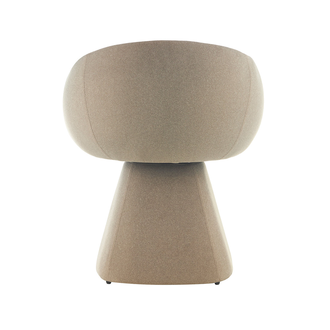 Silla Doha Taupe Vista Trasera