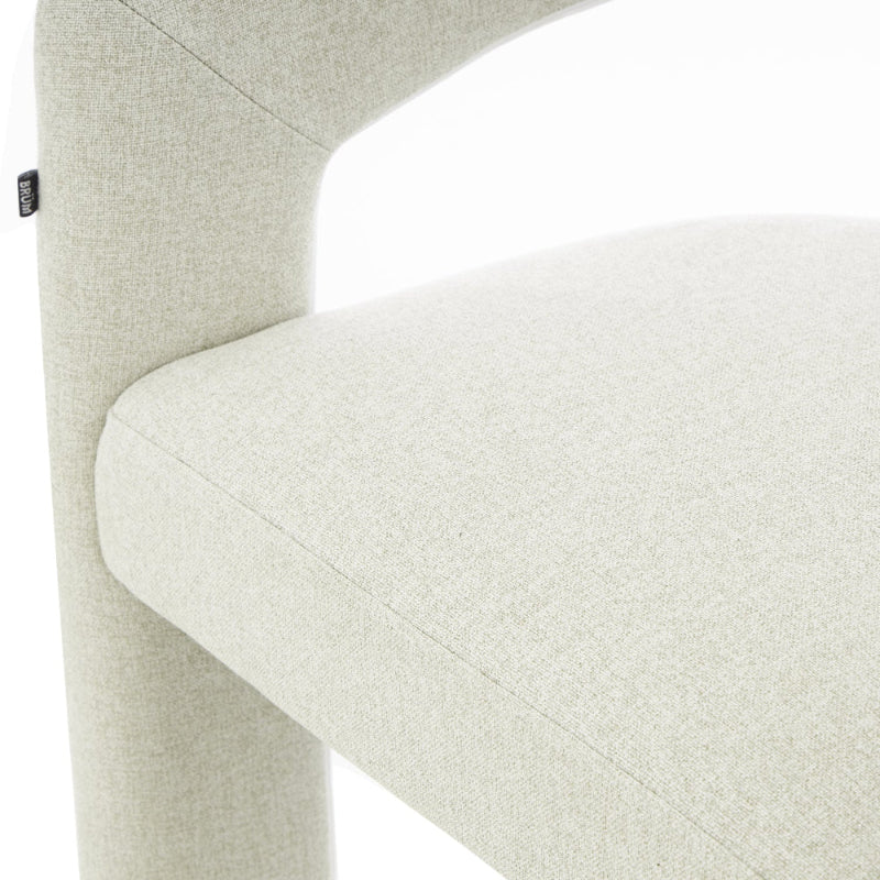 Silla Qatar Gris Vista a Detalle